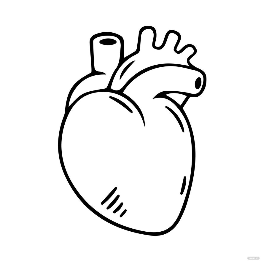 A plain heart